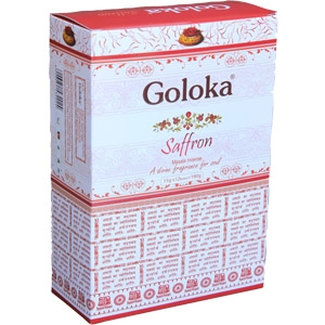 Kadzidełka GOLOKA Saffron (szafran) - 15g