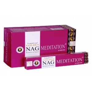 Kadzidełka VIJAYSHREE Golden Nag Meditation - 15g