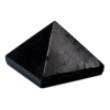 Czarny turmalin szlifowany - piramidka, odpromiennik