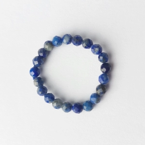 Pierścionek elastyczny - Lapis lazuli
