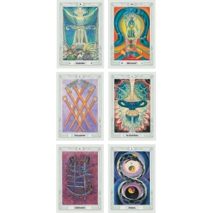 Tarot - Zwierciadło duszy (karty + książka polskie wydanie) Thoth Crowley Tarot