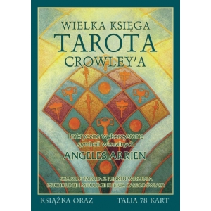 Zestaw Wielka Księga Tarota Crowley'a + talia Thoth Crowley Tarot (kpl PL)