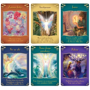 Magiczne przesłanie od Wróżek Doreen Virtue (karty + książeczka)