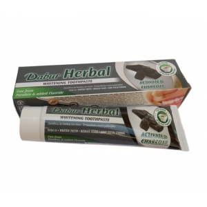 Pasta do Zębow Dabur Herbal Toothpaste Whitening Wybielająca (Węgiel)