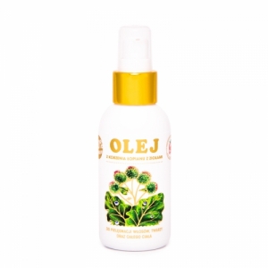 Olej z korzenia łopianu z ziołami 100ml