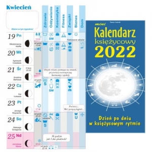 Kalendarz księżycowy 2022 (mini)