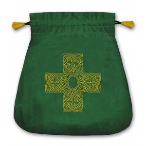 Woreczek aksamitny Krzyż celtycki