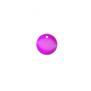 Purpurowa Płytka Tesli - 3,6 cm (wisior) osobisty energetyzator