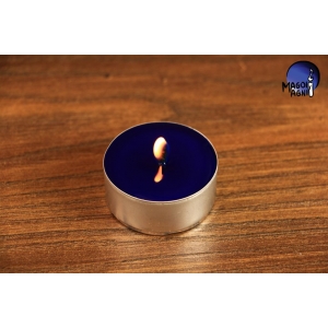 Tealight - świeca z wosku herbaciarka - niebieska (6 sztuk)