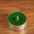 Tealight - świeca z wosku herbaciarka - zielona (6 sztuk)
