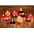 Tealight - świeca z wosku herbaciarka - pomarańczowa